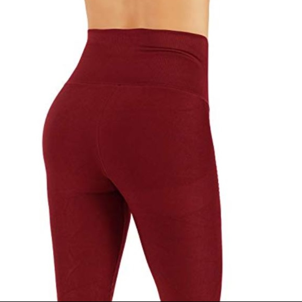 High compression workout leggings with high waist - Picture 2 of 6